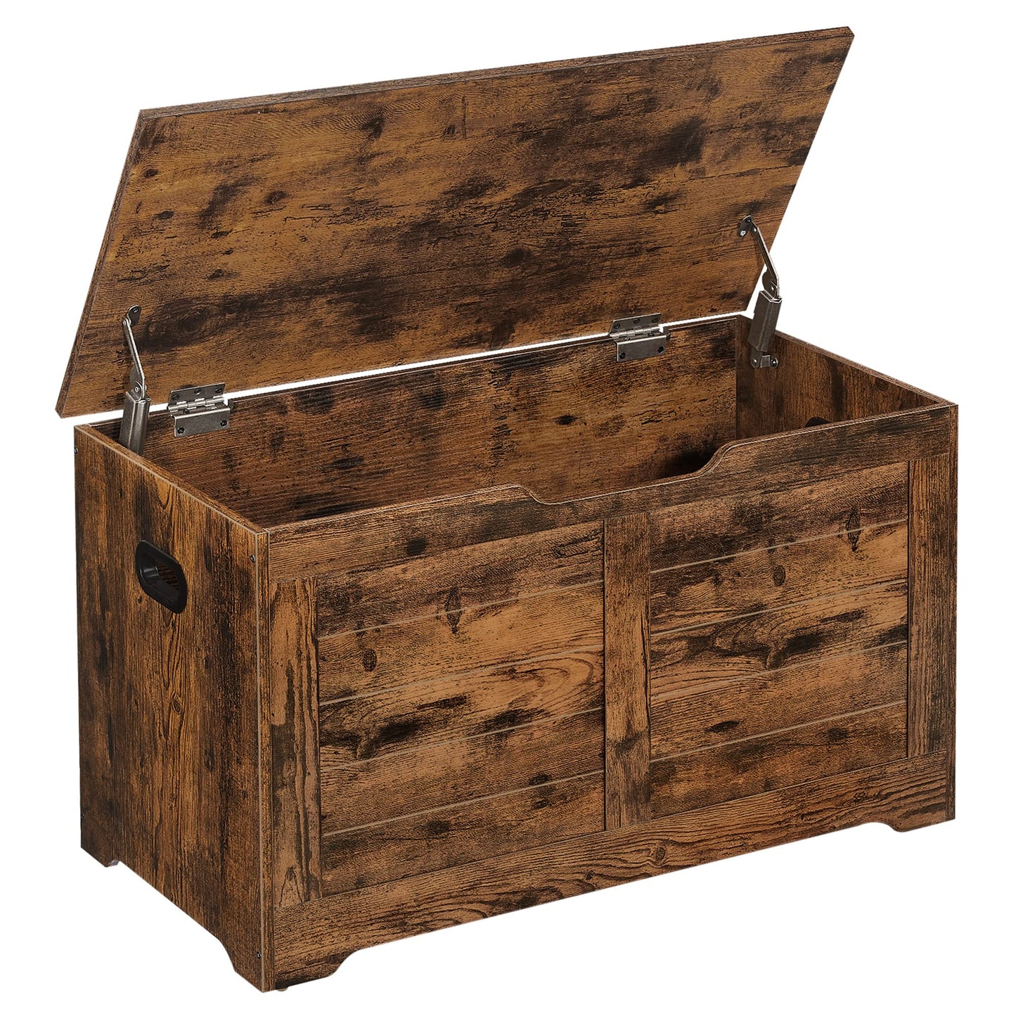 VASAGLE Storage Chest, Storage Trunk with 2 Safety Hinges, Storage Bench