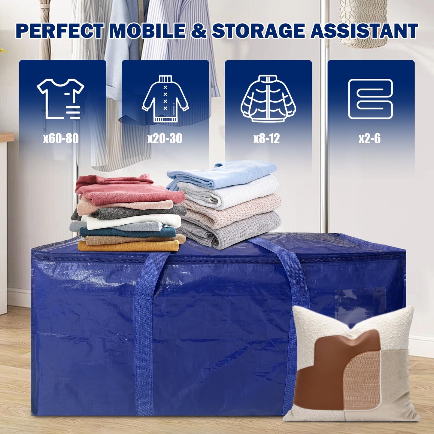 WTREE Large Moving Bags