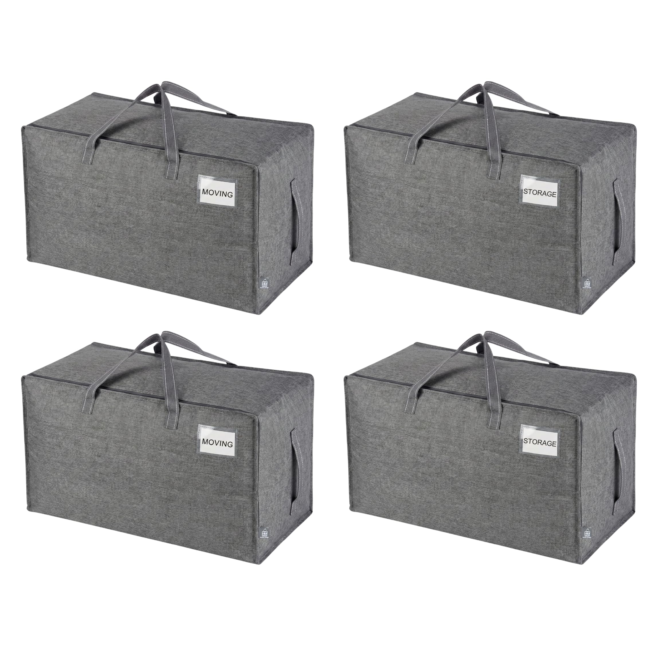 Heavy Duty Oversized Storage Bag Moving Travel Camping Dorm Storage Tote Organizer Reusable Packing Bag