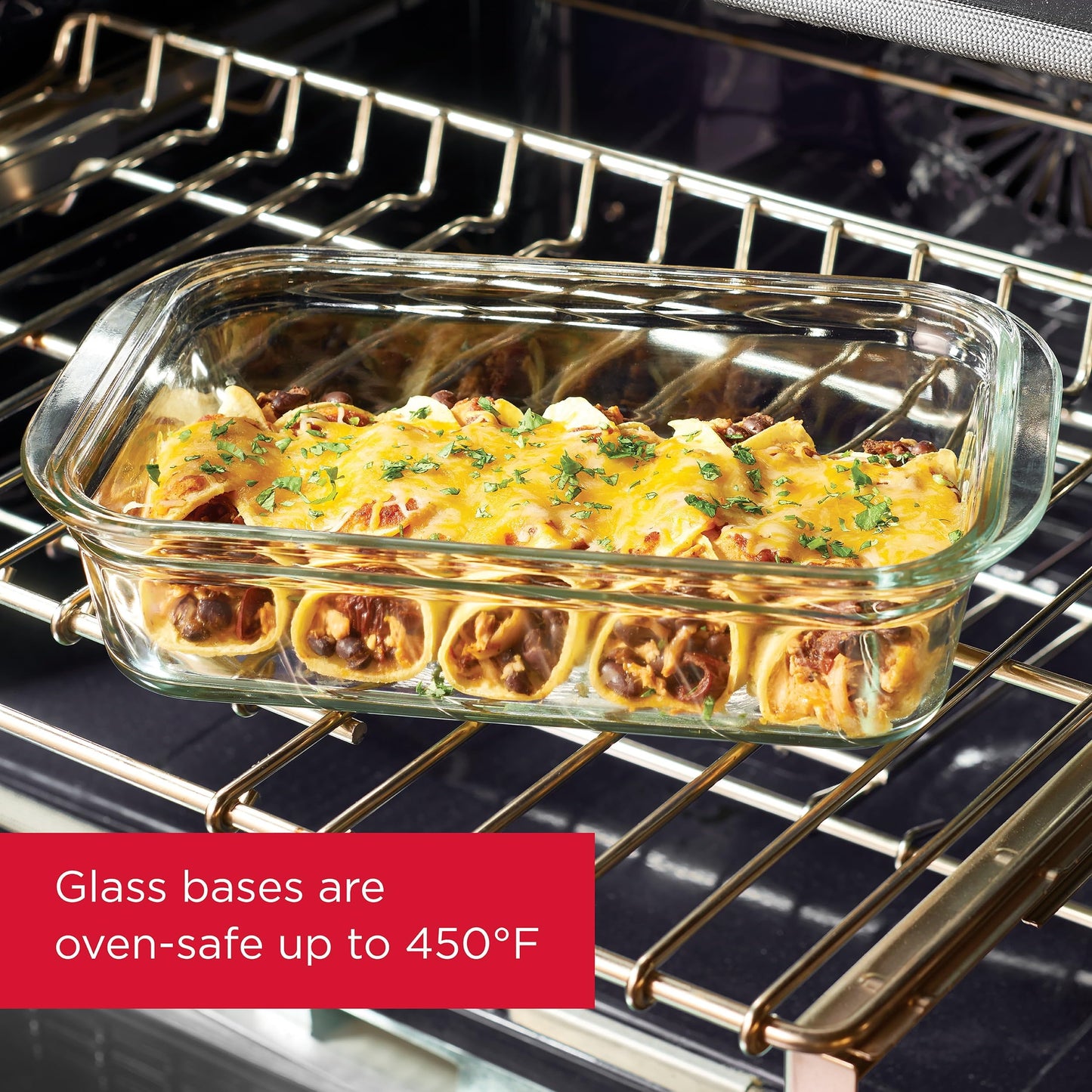 Glass Food Storage Containers Set of 9, Leak-Proof, BPA-Free, Clear